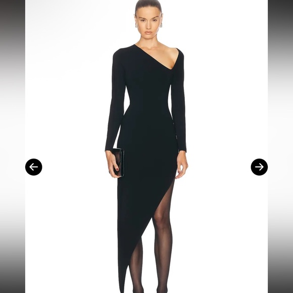 Alexander Wang Dresses & Skirts - Alexander Wang Black Asymmetrical Dress